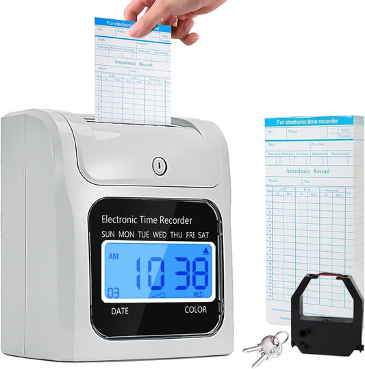Employee Time Clocks for Small Business with Auto-Align Feature
