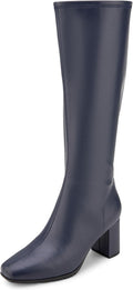 Aerosoles Women's Micah Knee High Boots - 1in Block Heel Comfort