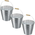 4 Gallon Galvanized Ice Bucket for Parties and Home Decor