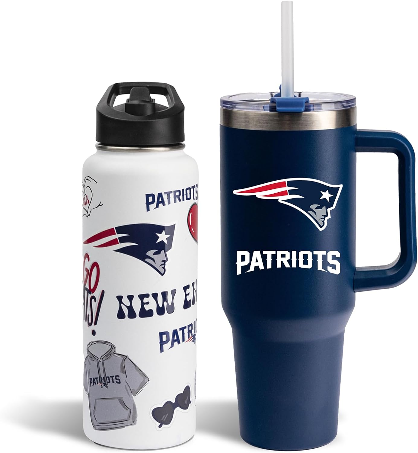 NFL 2-Pack Stainless Steel Tumbler Set for Ultimate Hydration