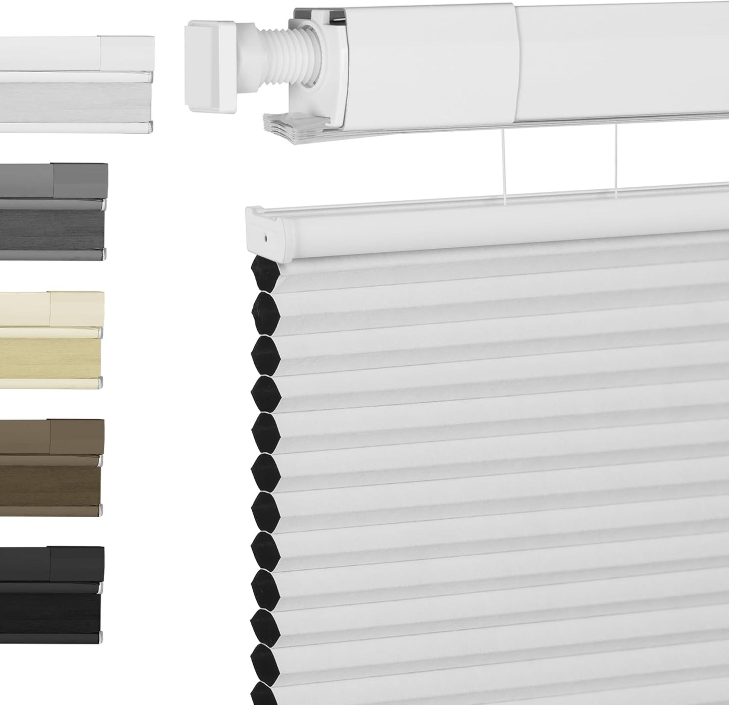 Top Down Bottom Up Cordless Cellular Shades for Indoor Windows