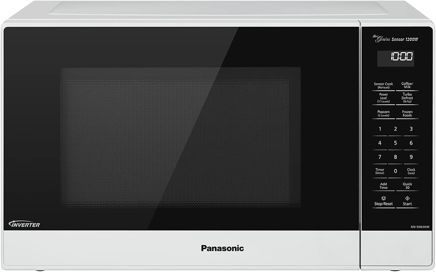 Panasonic NN-SN65KW Microwave Oven with Inverter Technology