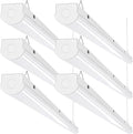 8FT LED Shop Lights 110W Strip Lights 6-Pack - Bright Warehouse