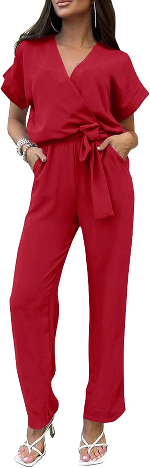 PRETTYGARDEN Women's Summer One Piece Jumpsuits for Casual Style