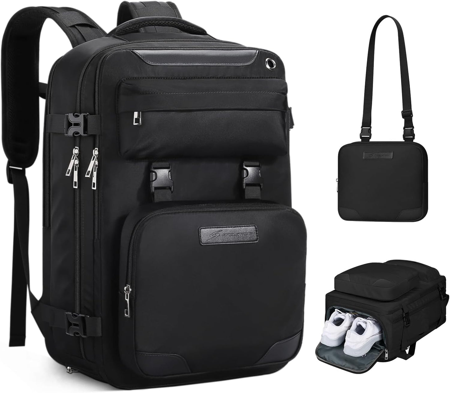 Maelstrom Travel Backpack for Women Men with Shoe Compartment