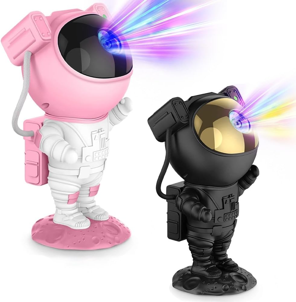 Galaxy Projector Night Light - Remote Control Timer - Relaxing Stars