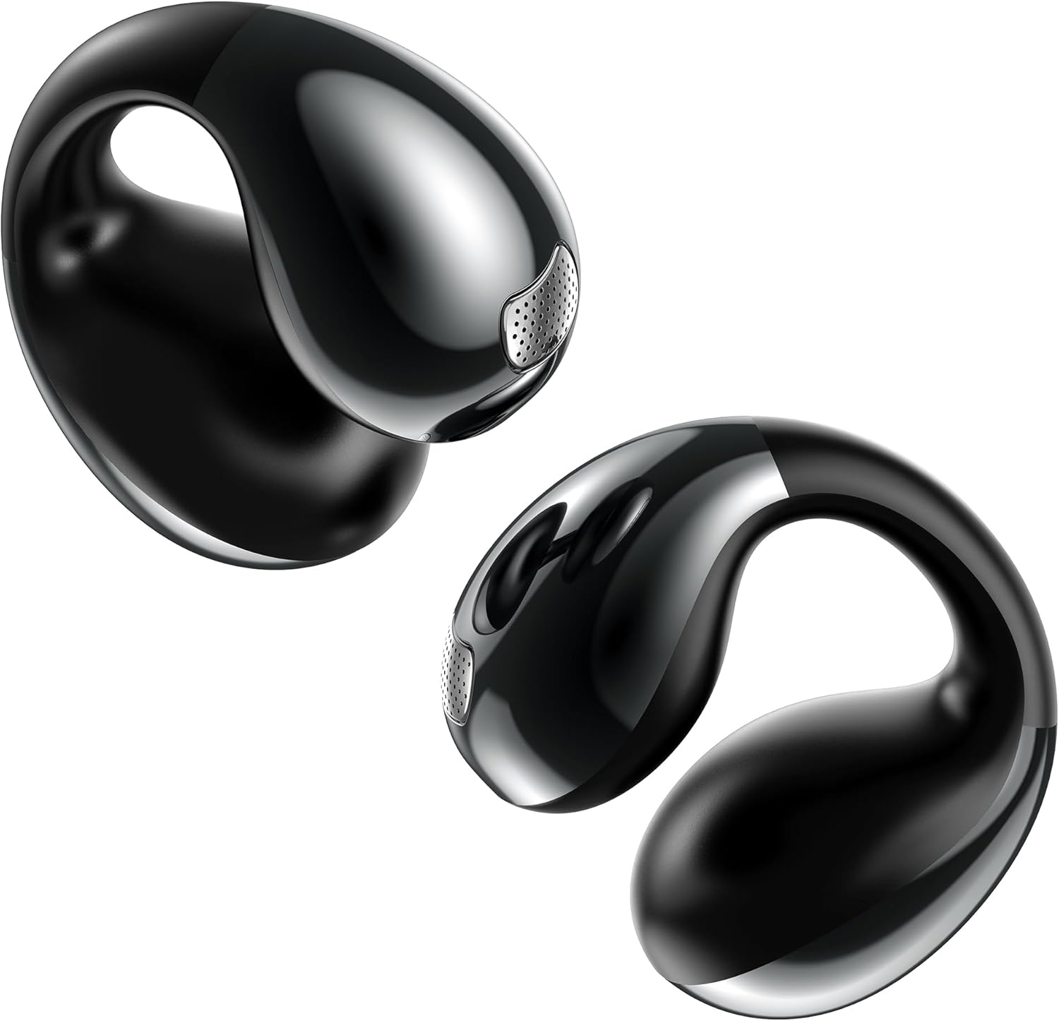 LeMuna Clip-On Open Ear Bluetooth Earbuds - Clear Sound, 28-Hour Playtime