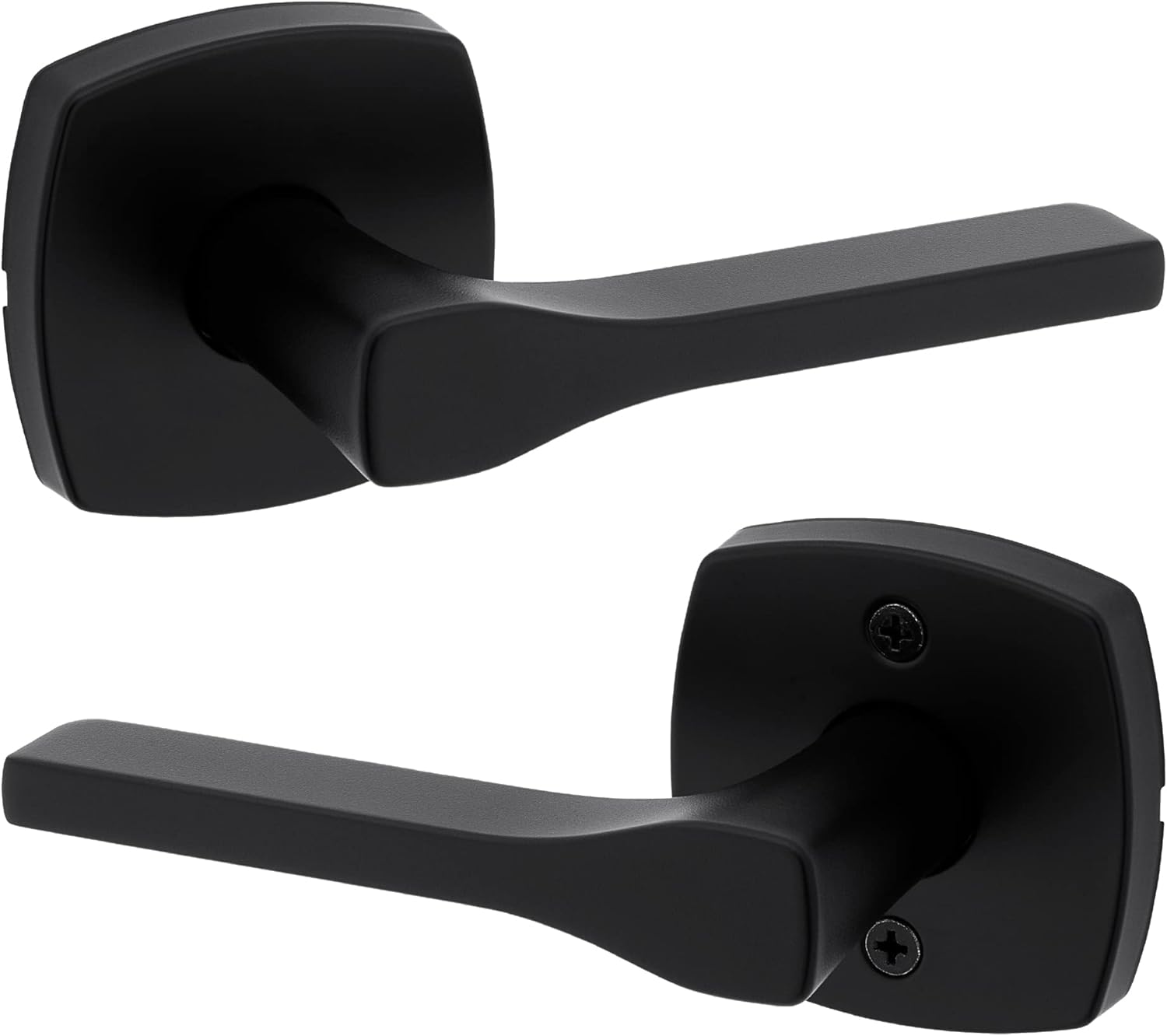 Kwikset Tripoli Lever Interior Passage Door Handle for Closets