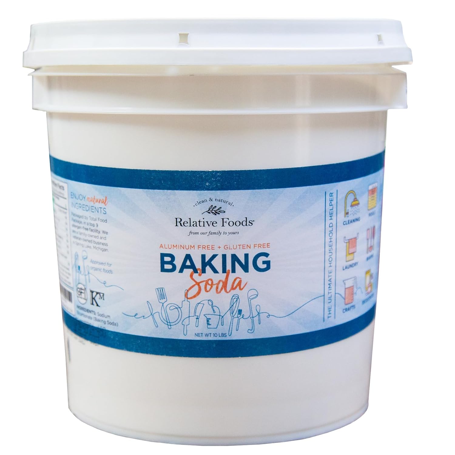 Bulk Baking Soda for Cooking, Cleaning, Deodorizing & More