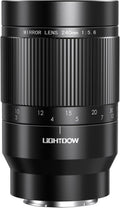 Lightdow 240mm F5.6 Reflex Lens for Nikon F Mount - Compact Telephoto