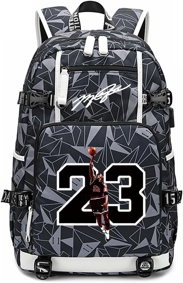 Basketball 23 Student School Bag - Ultra-Light Travel Backpack