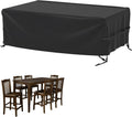 Velway Patio Table Cover Rectangle Waterproof Patio Furniture Cover