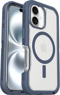 OtterBox iPhone 16 Defender Series XT Clear & Blue - Military-Grade