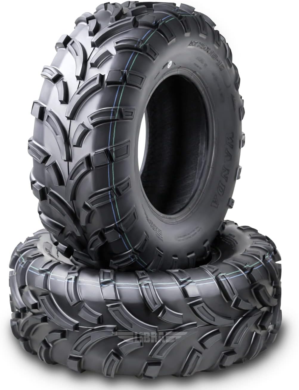 WANDA UTV ATV Tires 25x12-9 for All Terrain Performance