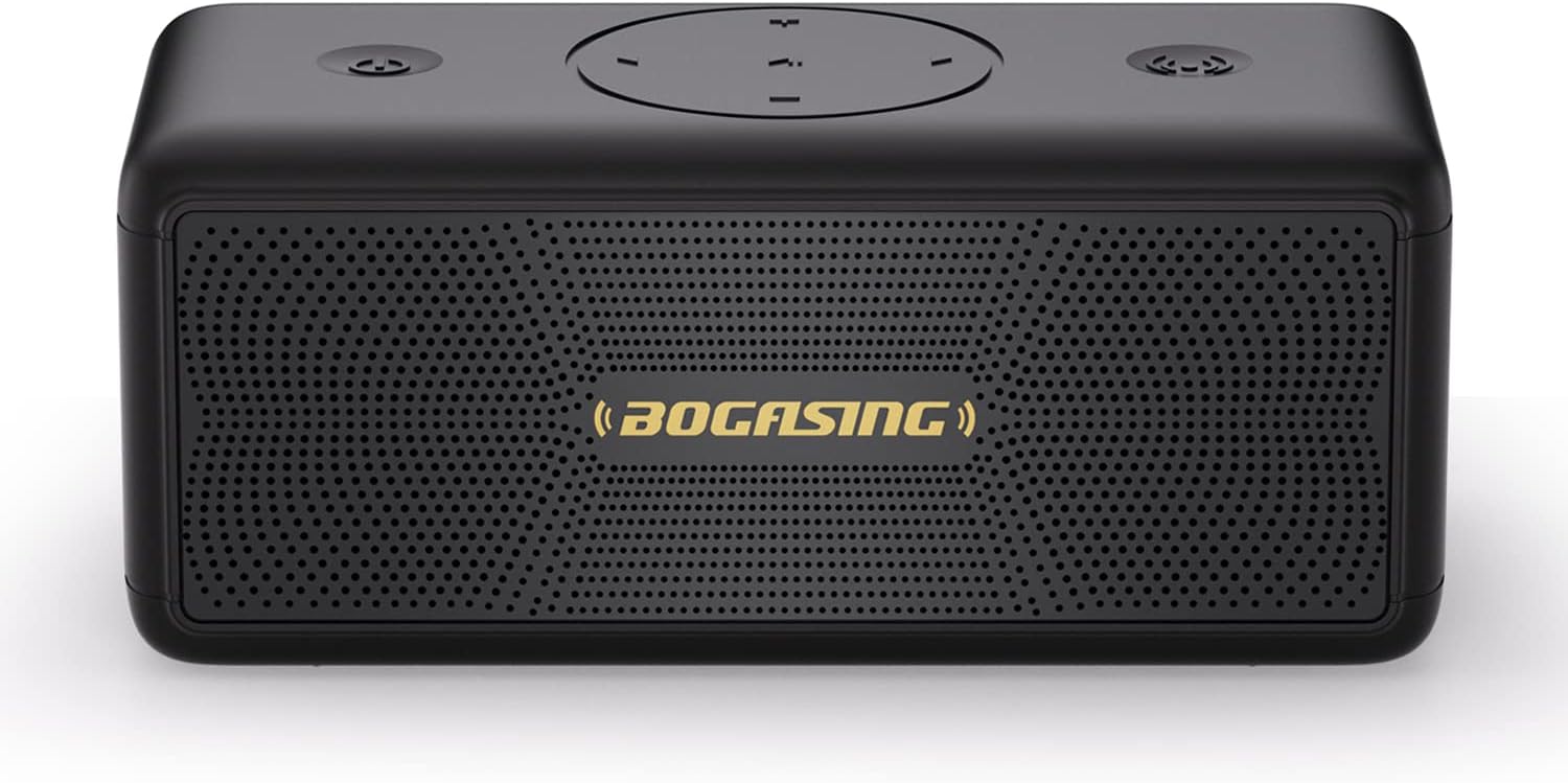 BOGASING M5: 40W Loud Stereo Sound, 30H Playtime