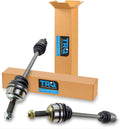 Front Driver and Passenger CV Axle Shaft Assembly Set - Direct Fit