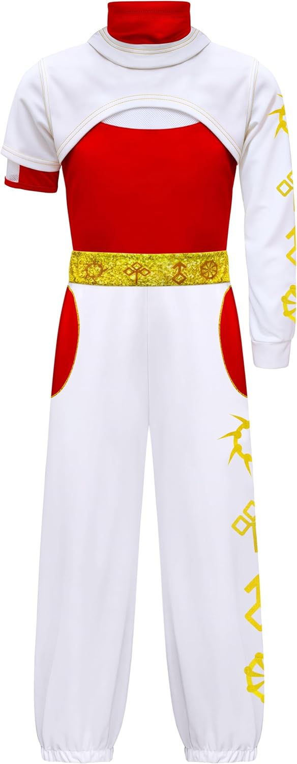 Zombie Girls Costume Kids Cheerleader Outfit for Halloween Fun