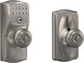 SCHLAGE Camelot FE595 Keypad Entry with Flex-Lock - Satin Nickel