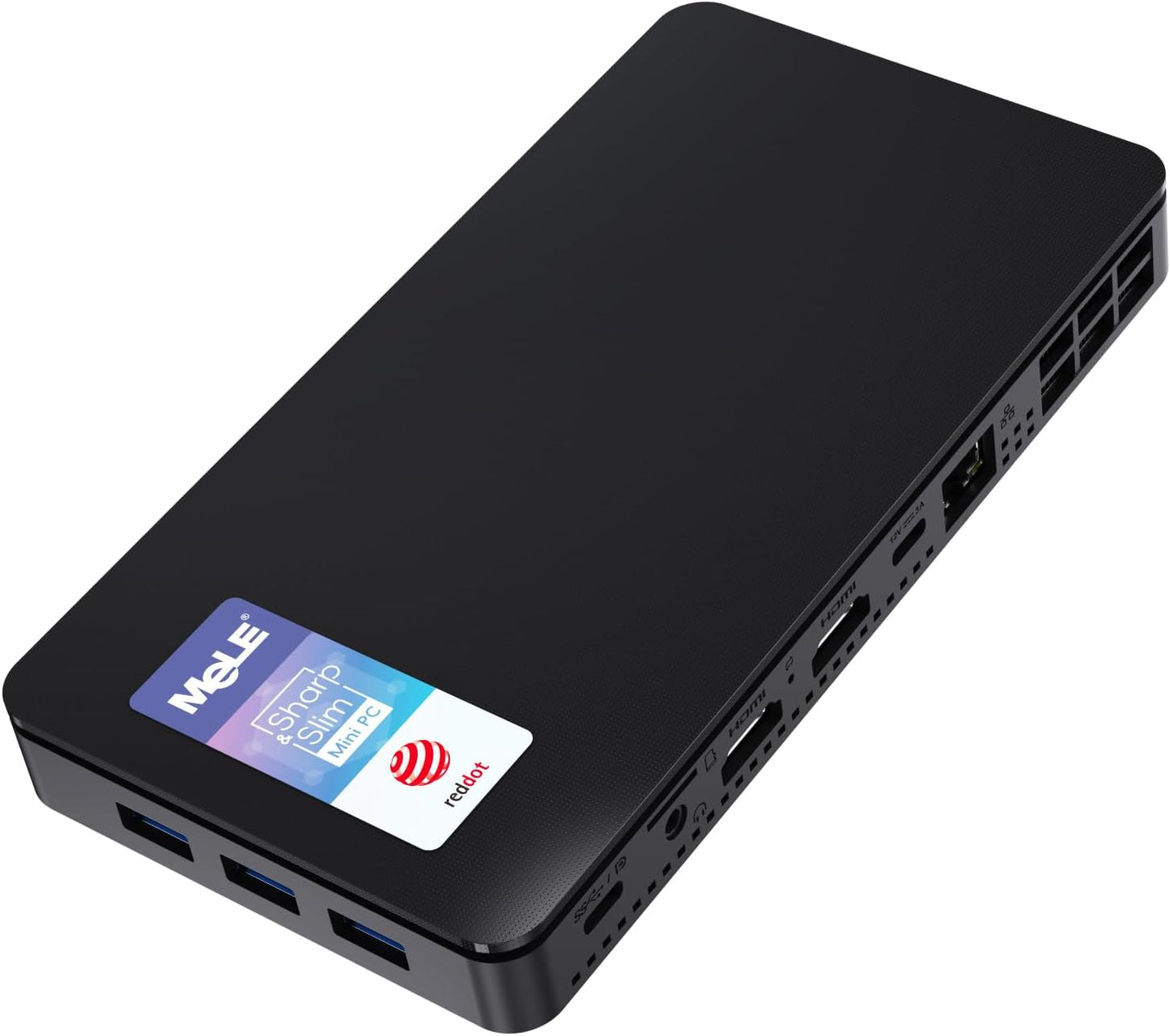 MeLE Reddot Winner Slim Mini PC with Triple Screen Display