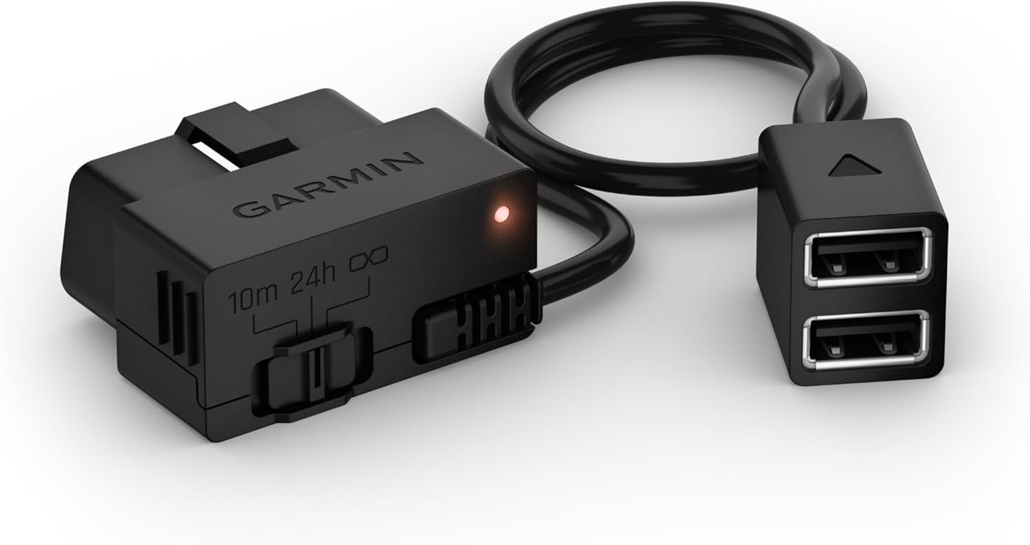 Garmin Constant Power Cable for Dash Cam - OBD-II Port Fit