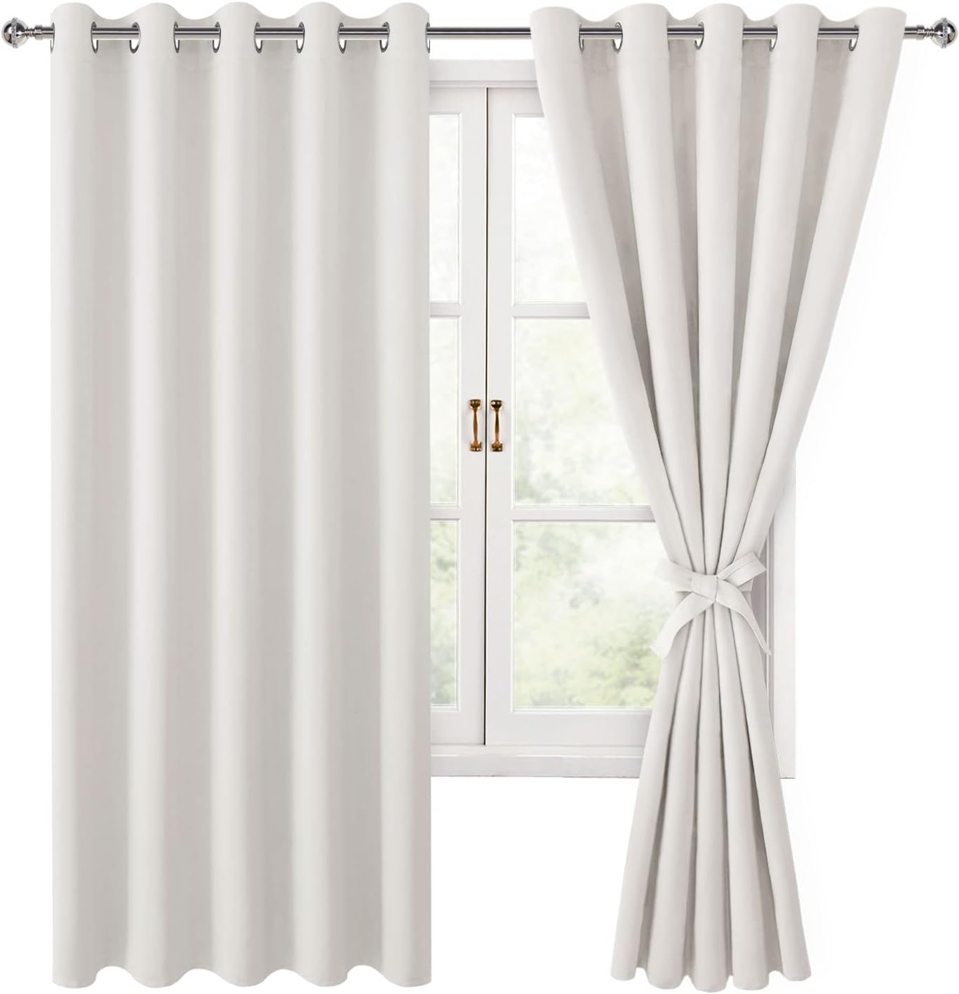 Hiasan Blackout Curtains for Bedroom - Thermal Insulated Panels