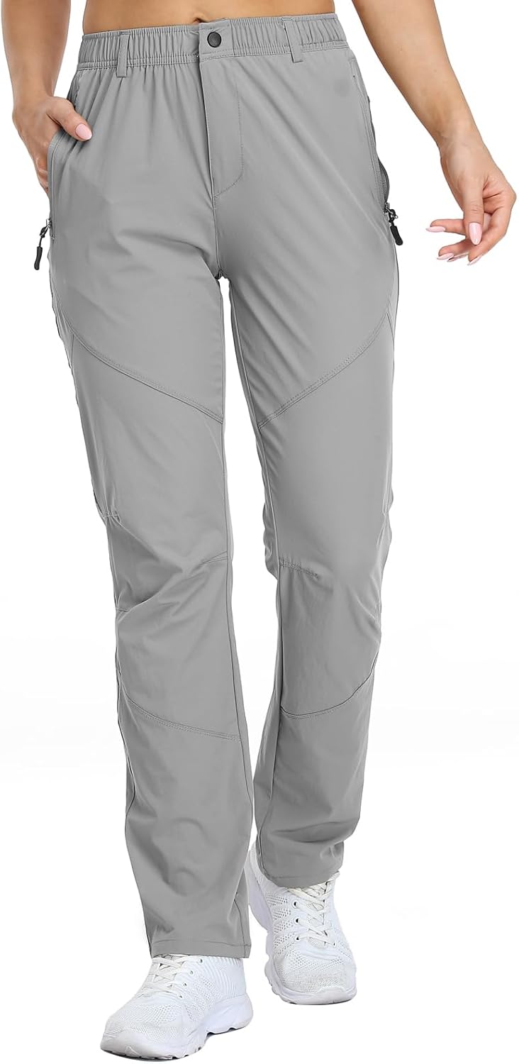 SPOSULEI Womens Summer Lightweight Quick Dry Hiking Pants