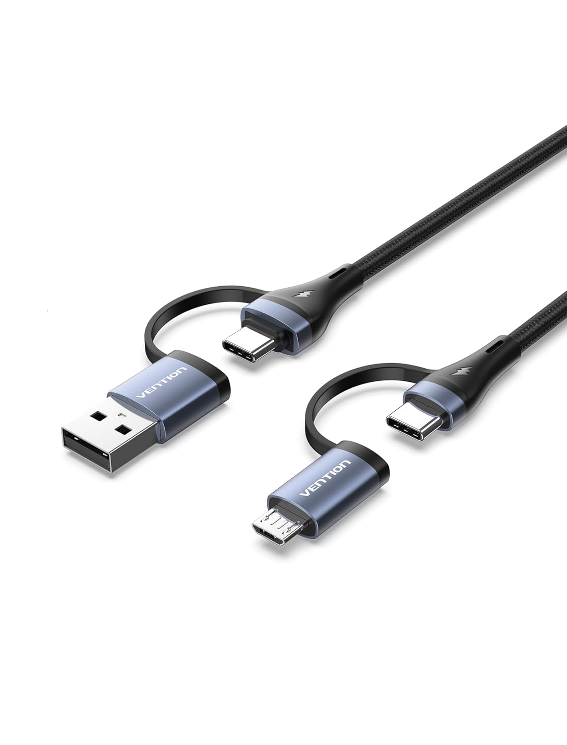 VENTION 3FT USB C to USB A Charging Cable - 100W PD Fast Charge