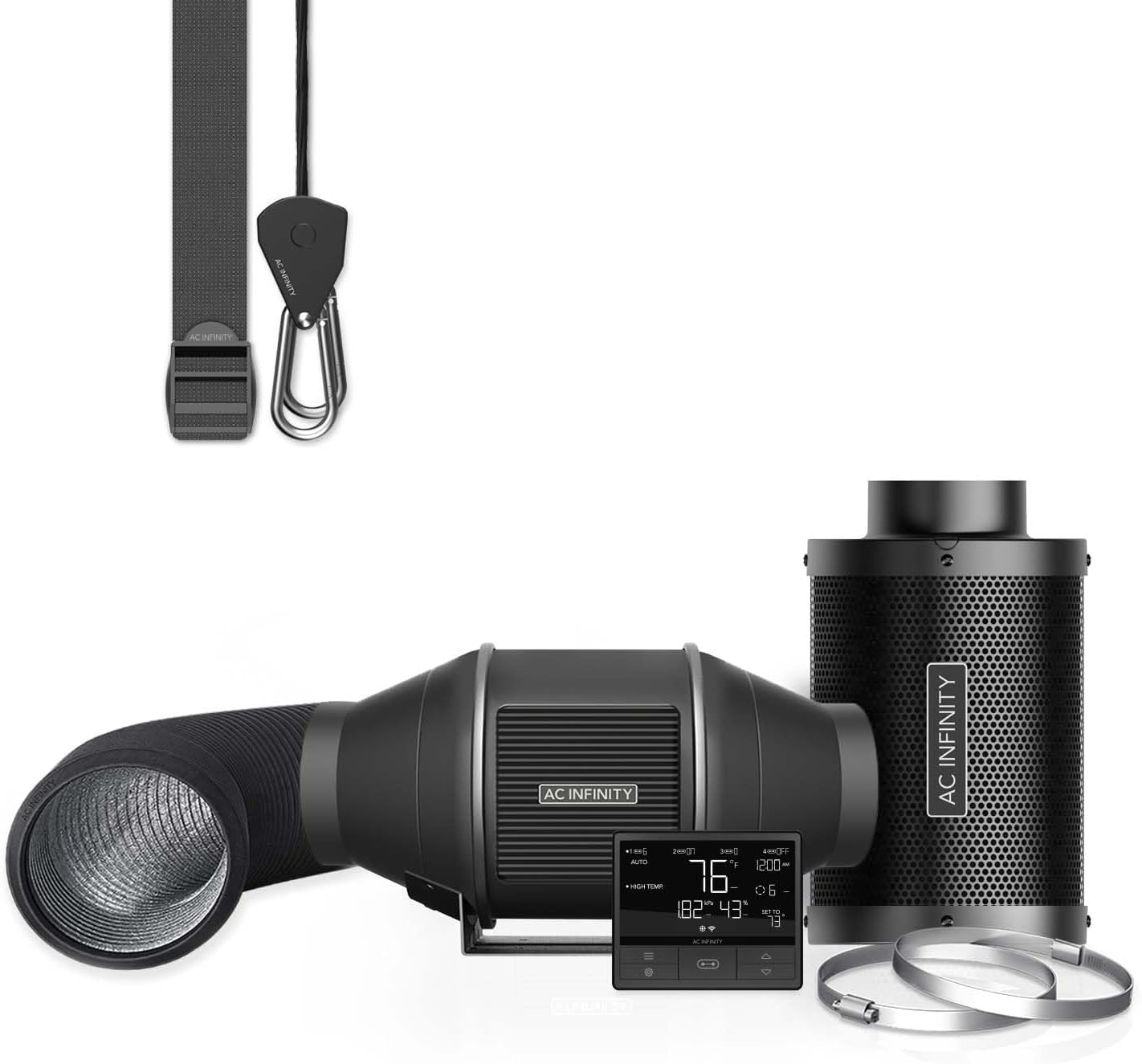 Ultimate Grow Tent Air Filtration Kit by AC Infinity