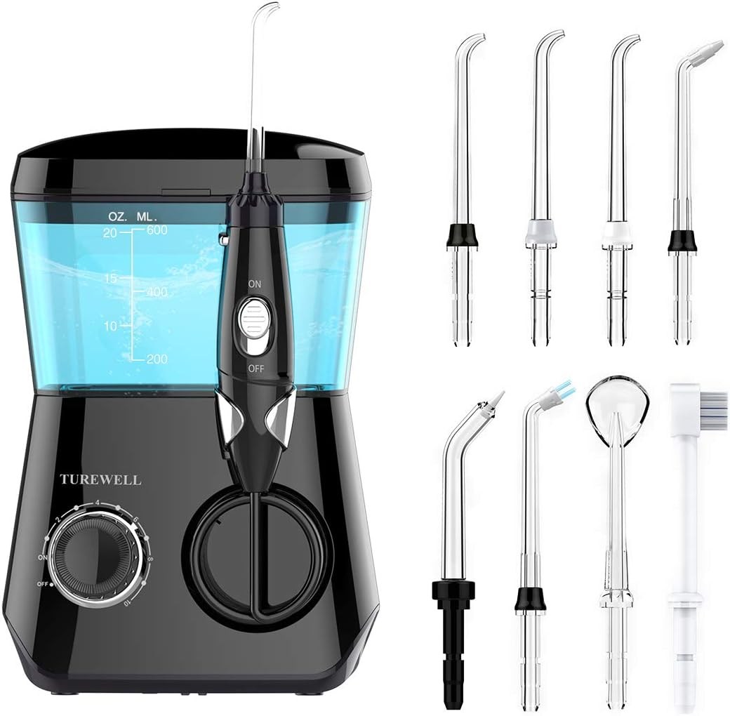TUREWELL Water Flossing Oral Irrigator for Deep Teeth Cleaning