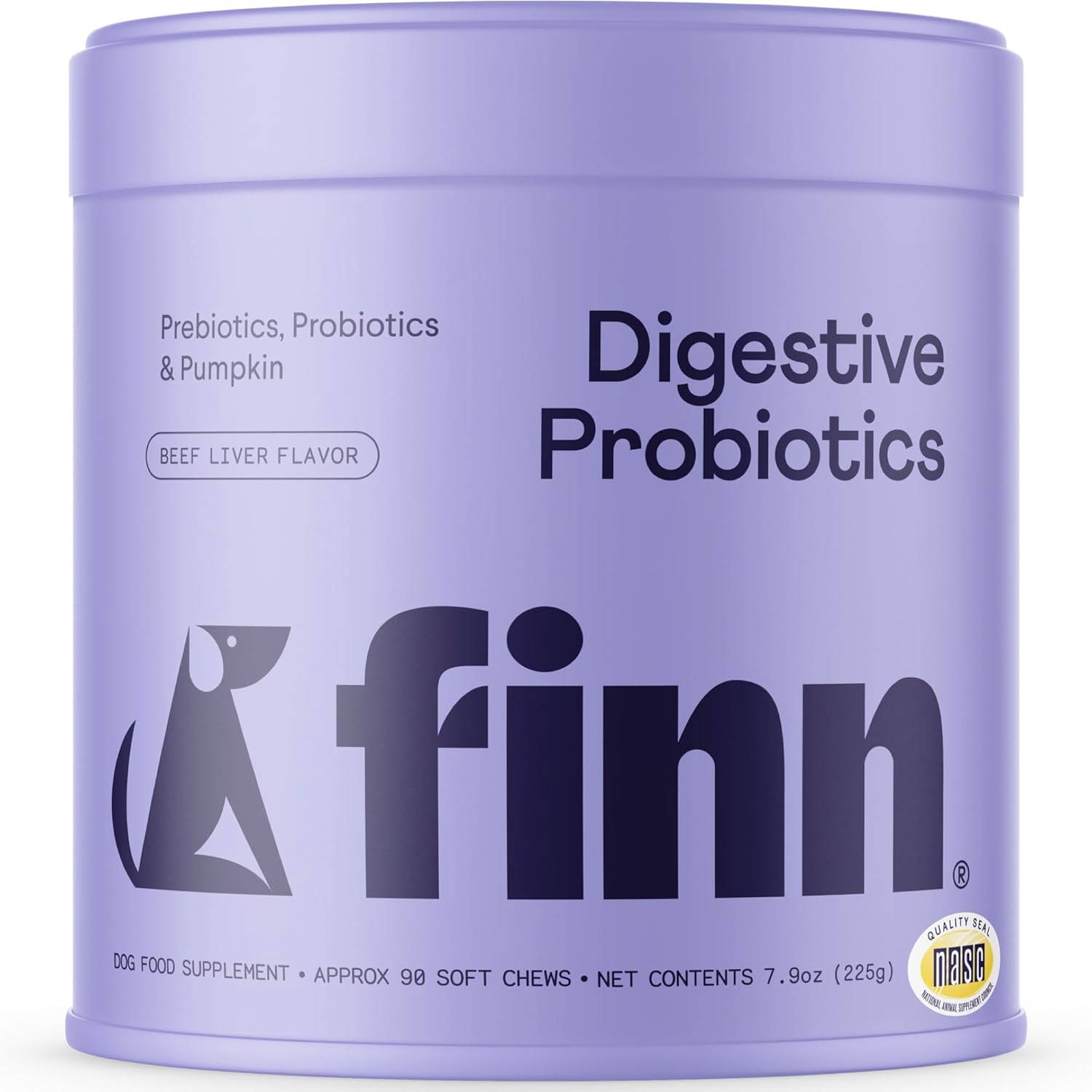 Finn Digestive Probiotics for Dogs - Complete Gut Health Support