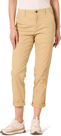 High-Rise Regular-Fit Ankle-Length Khaki Pant - Everyday Comfort Pants