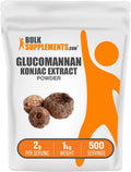 Glucomannan Powder from Konjac Root Extract - 1kg Natural Fiber