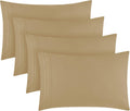 Mellanni Pillow Cases Set 4 PC Iconic Collection - Soft, Cooling