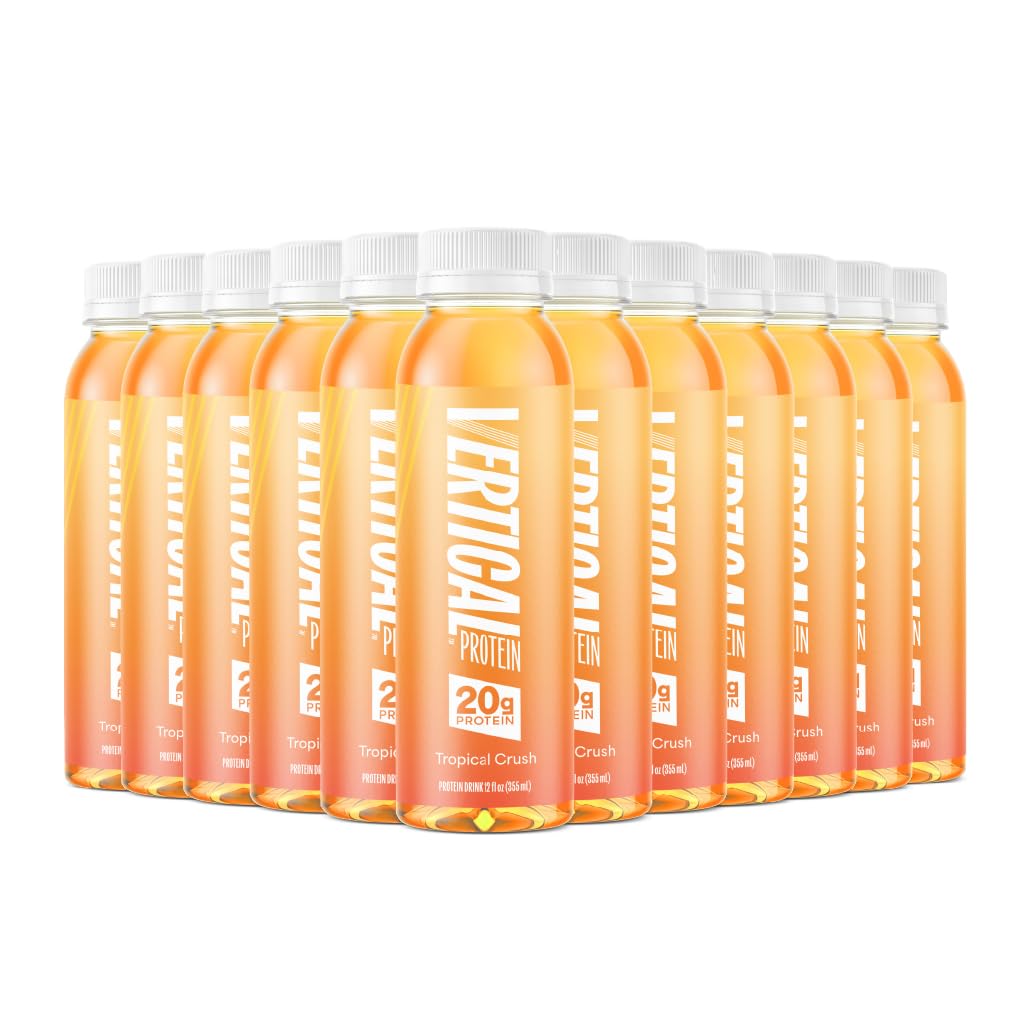 Vertical Protein Tropical Crush Protein Water Pack of 12 Drinks