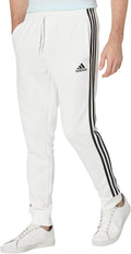 Men's Essentials Fleece Tapered 3-Stripes Pants - Comfortable Fit