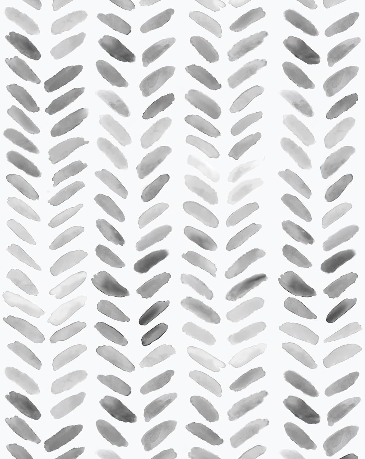 Sevalo Gray and White Peel and Stick Wallpaper for Home Decor