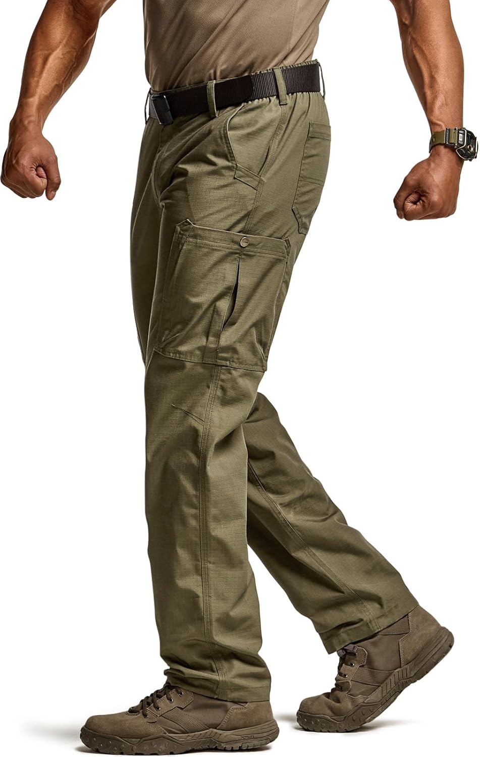 CQR Men's Military Cargo Pants for Tactical Outdoor Activities