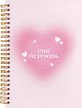 BearCake Pink Notebook Preppy Composition Notebook - Durable 5.5x8.3