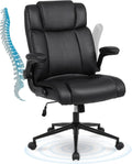 Executive Office Chair with Thicken Flip-up Armrest - Ergonomic