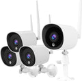 2K 4Pack Security Cameras Outdoor/Home - 3MP Wired IP Camera
