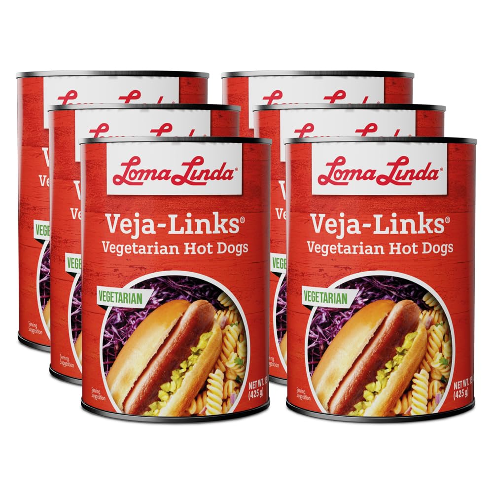 Loma Linda Plant-Based Meats Veja-Links 6 Pack for Easy Meals