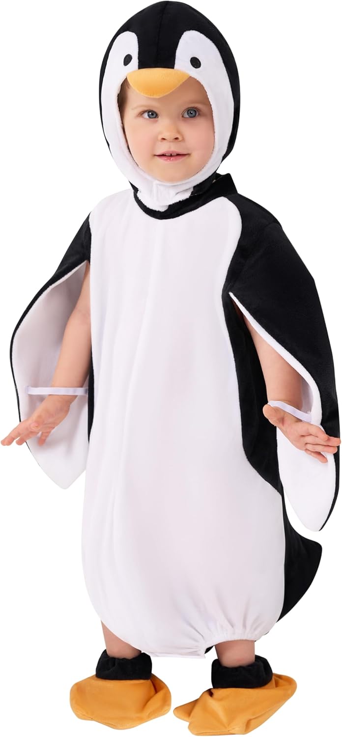 Adorable Toddler Penguin Costume for Halloween Dress Up Fun