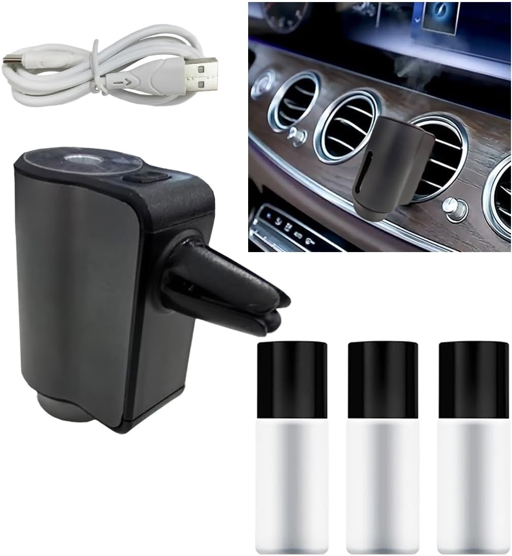 Rechargeable Smart Car Aroma Diffuser - 3 Intensity Levels
