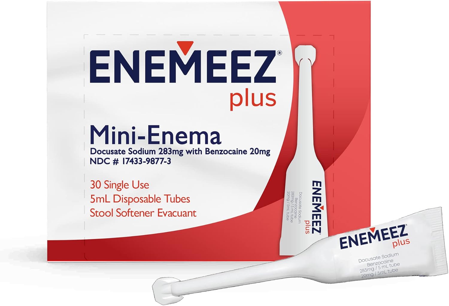 Enemeez Plus Enema for Fast Constipation Relief and Comfort