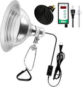 Simple Deluxe 150W Reptile Ceramic Heat Bulb and Clamp Lamp - Silent