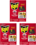 Raid Double Control Large Roach Baits (8 Count Pack of 3) - Long