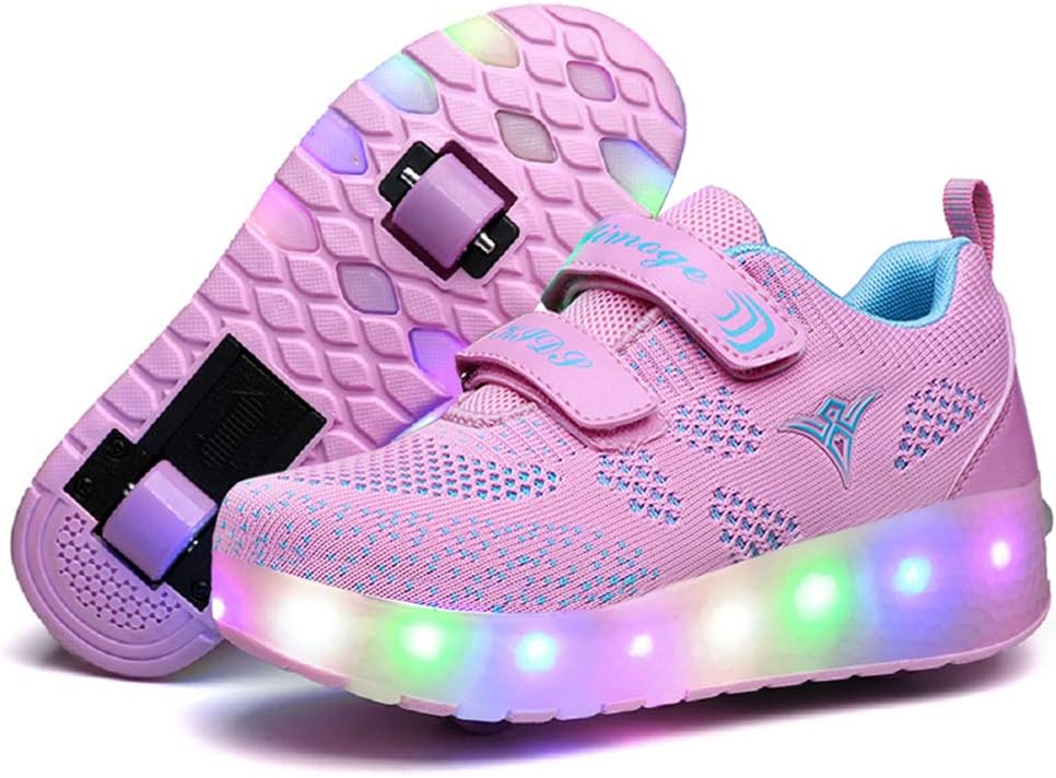 Nsasy Kids Roller Shoes with Wheels for Fun and Sporty Style