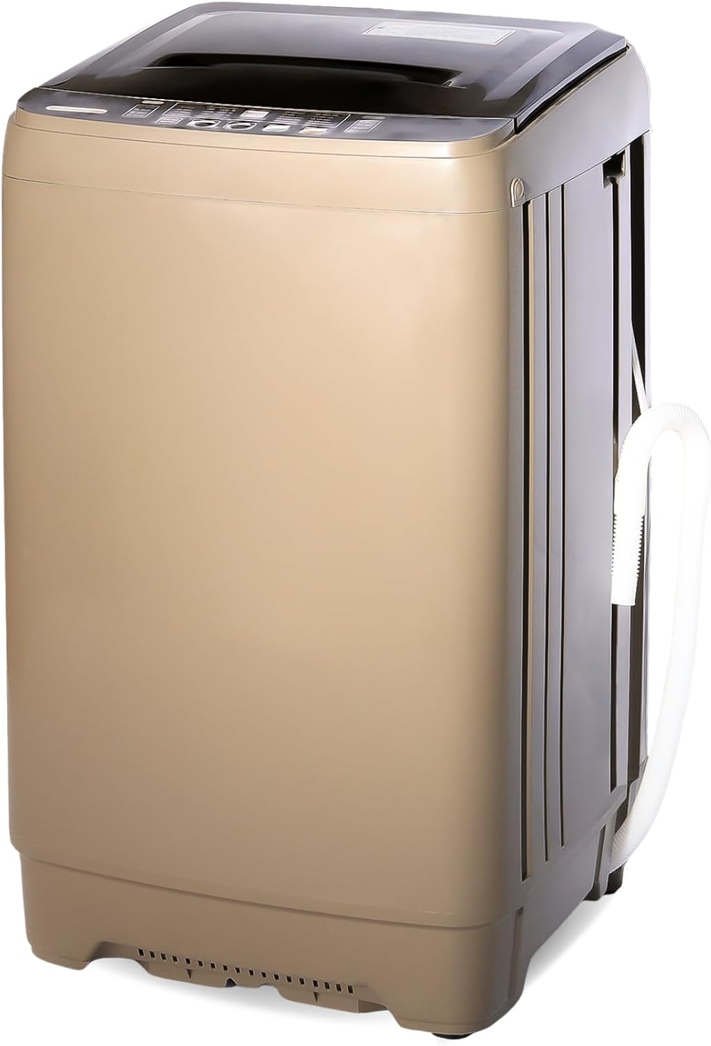 Automatic Laundry Machine with 15.6 LBS Capacity for Apartments
