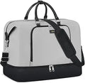 Travel Weekender Bag for Women 21in Overnight Duffel - Trolley Sleeve