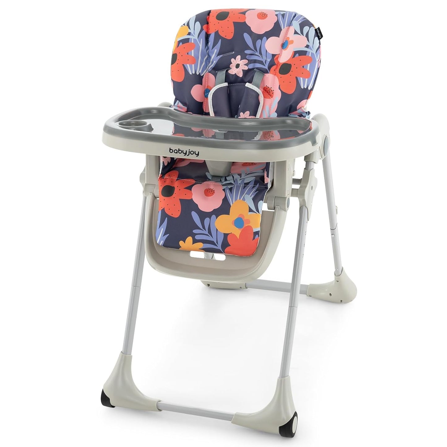 BABY JOY Convertible High Chair: Adjustable, Portable & Safe